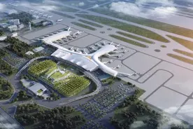 揭阳潮汕机场扩建航站楼顺利投运图片