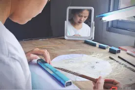 指尖上的技艺传承——记龚扇第五代传承人龚瑶妤图片