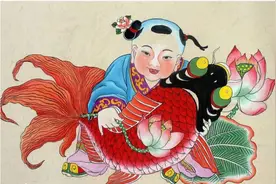 年画里的年味图片