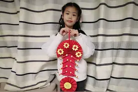新年到，手工鞭炮做起来｜寻找年味·烟台中小学生作品选登图片