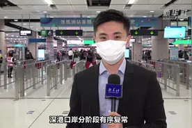 顺畅有序 憧憬未来——内地与香港口岸开始恢复人员正常通关现场见闻图片