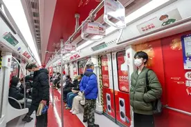 松下洗护品牌地铁专列12城发车送福，年货采购一触即达图片