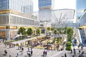 印力签约港城集团，临港将再添商业新地标图片