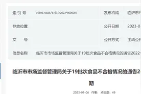 山东省临沂市市场监管局发布15批次酒类产品监督抽检合格信息图片