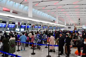 春运前6天，成都天府国际机场累计起降航班3850架次图片