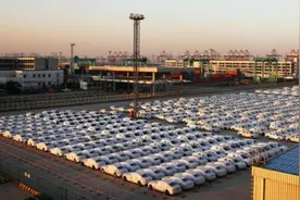 汽车最密集堆场在此，全国最大滚装码头出口首破百万辆：国产车在海外真的香……图片