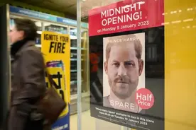 哈里王子新书曝王室猛料，书名“Spare”是什么意思？图片