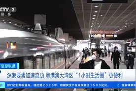 14分钟，香港→深圳！粤港澳大湾区“1小时生活圈”更便利图片