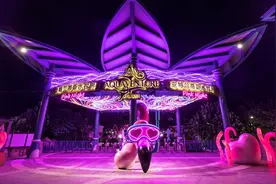 复星旅文·三亚亚特兰蒂斯揭幕“水世界粉色之夜”，开启“新潮夜游，最‘粉’三亚”体验 | 文旅快报图片
