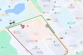 青大附院崂山院区暂时封闭海尔路东门，车辆可从银川东路北门进图片