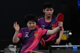 WTT多哈挑战赛：林诗栋/蒯曼晋级四强图片