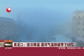 黑龙江漠河气温跌破零下50℃ 破54年来最冷纪录图片