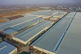 济南比亚迪汽车工业园基本落成，气势雄伟，新春佳节新车络绎不绝图片