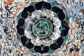 “兔”个吉利！春节出游莫高窟火了，“三兔共耳”图成热门打卡地图片