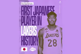 湖人官方欢迎八村垒，将身披28号球衣图片
