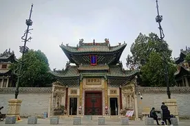 聊城山陕会馆的楹联图片