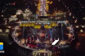 惊艳！莘县非遗“火狮子”震撼上演，黑夜中演绎光与火的盛宴图片