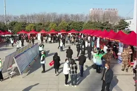 南阳市唐河县：送岗位 聚人才 助企业图片