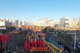甘肃凉州：社火闹新春 民俗年味浓图片