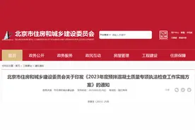 北京市住房和城乡建设委员会关于印发《2023年度预拌混凝土质量专项执法检查工作实施方案》的通知图片