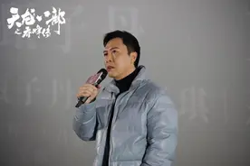 《天龙八部之乔峰传》办英雄会活动  甄子丹张伟丽现场约戏图片