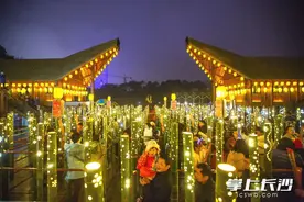 组图丨长沙世界之窗：四大灯阵闹元宵等你来打卡图片