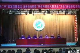 滕州二中召开寒假师德师风教育暨“双提”活动深化年推进会图片