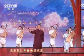 《新花好月圆夜》《声声慢》悠扬婉转，上海评弹团首次亮相央视元宵晚会图片