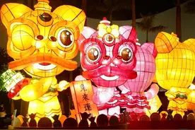 香港元宵节：春意款款月正圆 灯火暖暖人常在图片