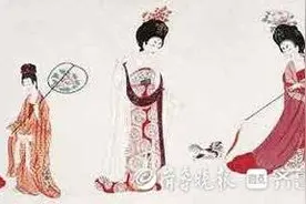 这些簪花女子，从唐朝游春至今图片