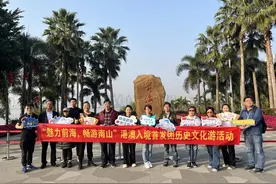 首个港澳入境旅行团畅游深圳南山图片