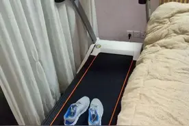 热心居民捐出闲置跑步机，一起奔跑在“春天里”～图片