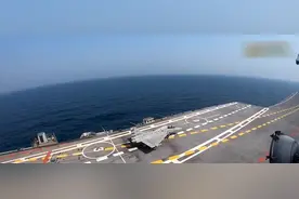 国产战机在国产航母起降，印度炫耀本国制造图片