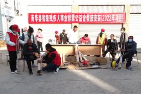 暖心！南华县残联为肢体残疾人持续提供免费假肢安装服务图片