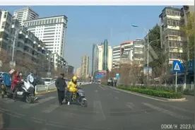 扶老人过马路的外卖骑手找到了！竟是……图片