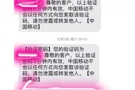骗子冒充移动公司索要验证码 一个细节让他露出马脚图片