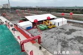 张江科学城“东大门”——浦东新区合庆镇一批重大工程上午开工图片