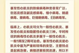 有种“感冒”可能是暴发性心肌炎，要当心！图片