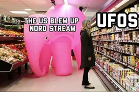 俄媒：小特朗普发图，讽刺美用不明飞行物转移对“北溪”遭破坏关注图片