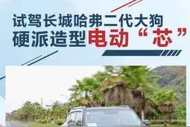 硬派造型电动“芯”  试驾长城哈弗二代大狗图片