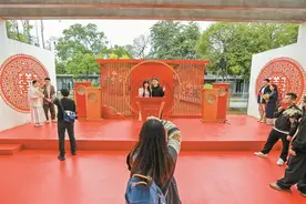 2·14深圳1211对新人喜结连理 各区婚姻登记处为情侣准备有爱仪式图片