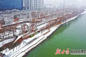 【摄影】春雪润陇原图片