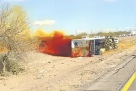 美国再现一起危险化学品运输泄漏事故！吸入可引起急性肺水肿图片