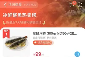 河豚冲上热卖榜！上海唯一养殖鱼塘：曾一天卖800斤，生意恢复中，“拼死吃河豚”是过去式图片