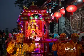 妈祖金身巡游连江 两岸民众共迎“海上守护神”图片