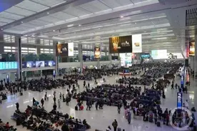 春运收官！重庆火车站发送旅客680.2万人次图片