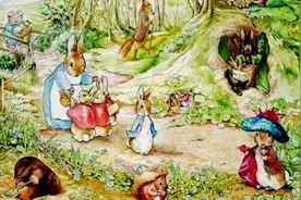 西方儿童文学中的兔子图片