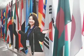 获得“一带一路”奖学金的蒙古国留学生雅芳：“圆梦之旅”有穿越的感觉图片
