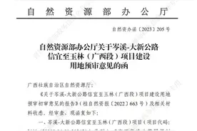 批复了！这条高速路取得标志性突破图片