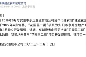 “0首付0月供”楼盘广告已撤下，官方：已转交有关部门处理此事图片